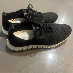 Cole Haan Black Knit Flats